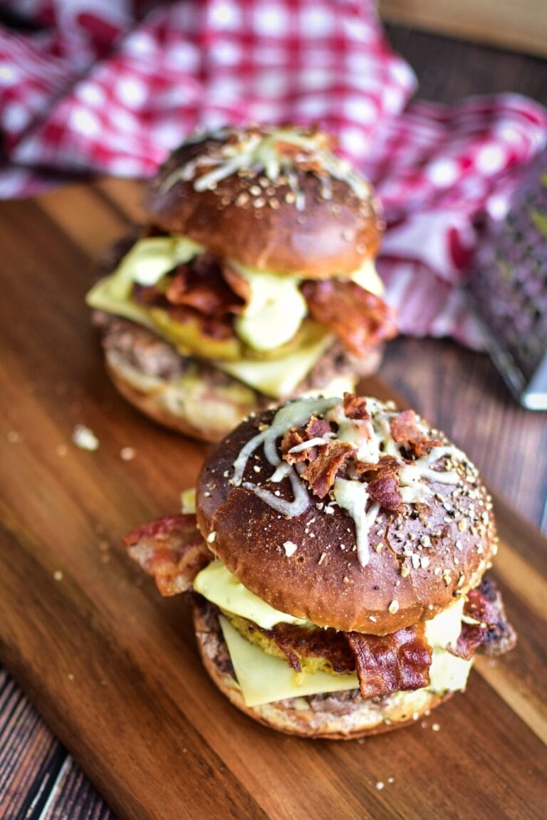 Rösti Burger Smash Burger Style Hauptsache Lecker