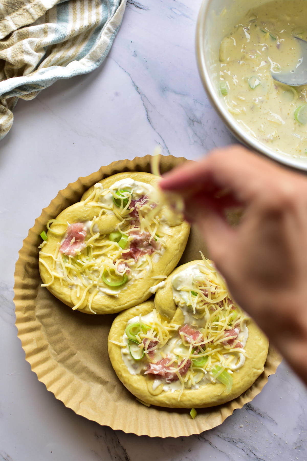 Airfryer Flammkuchen Brezeln Knuspriger Genuss