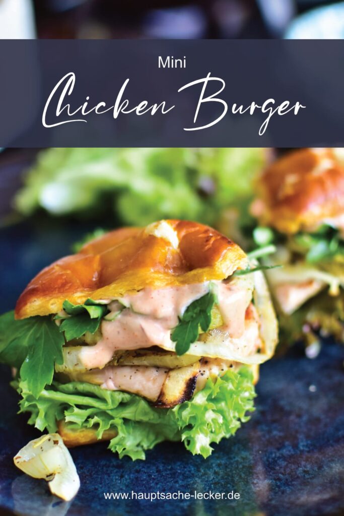 Chicken Burger Rezept - einfach und schnell