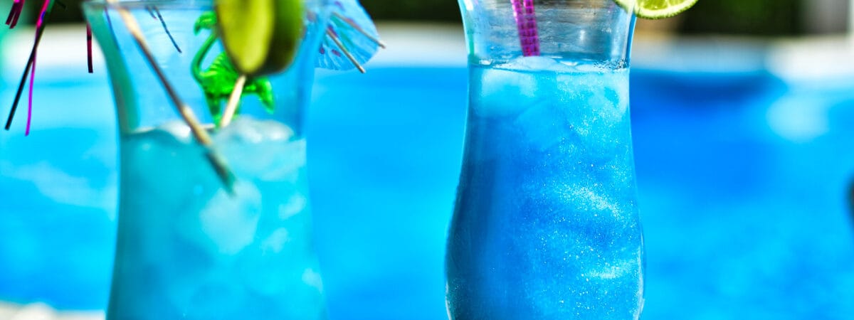 Cocktail Glitter Blue Curacao