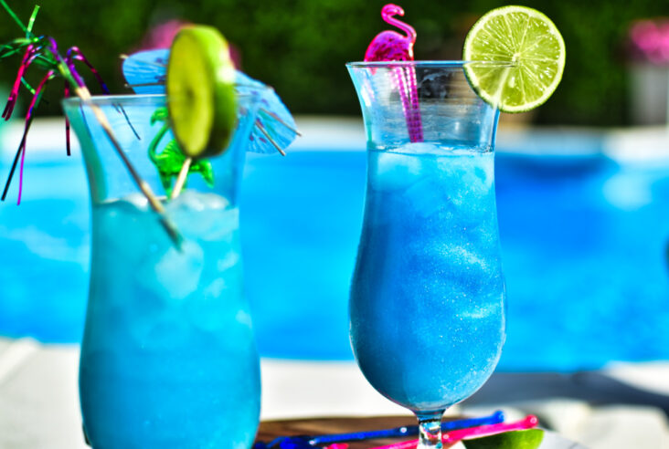 Cocktail Glitter Blue Curacao