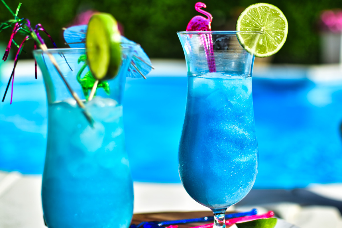 Der blaue Sommer-Cocktail: Blue Mermaid