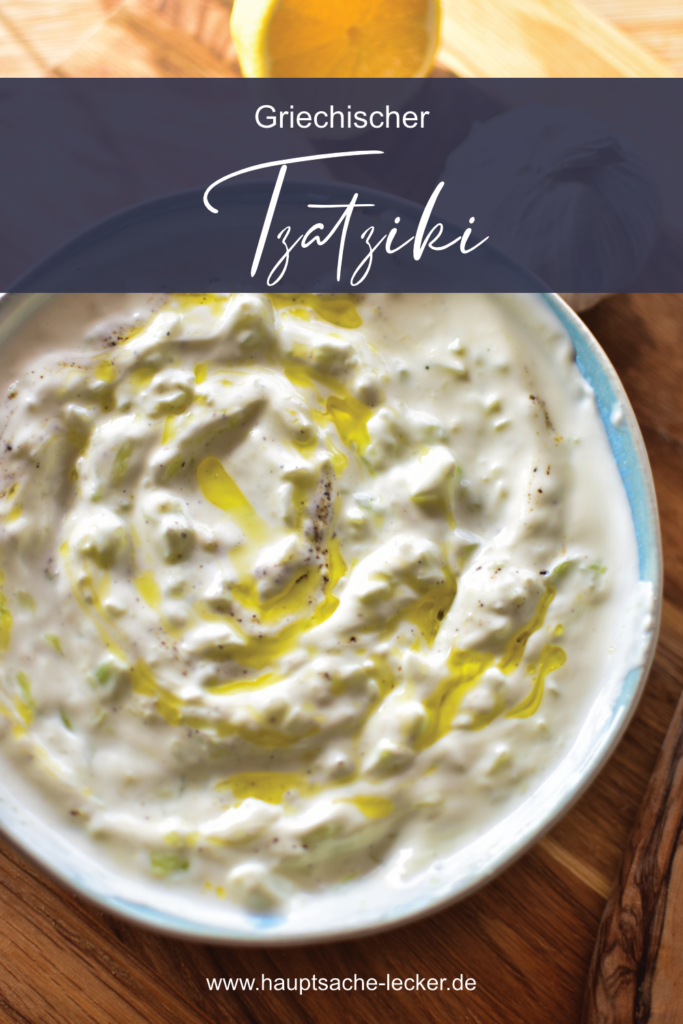 Griechischer Tzatziki mit Joghurt