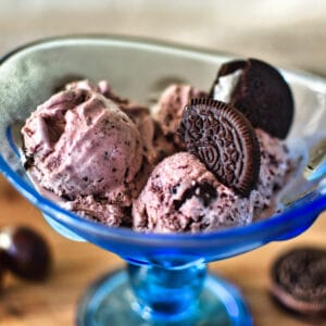 Oreo-Kirscheis selber machen rezepte