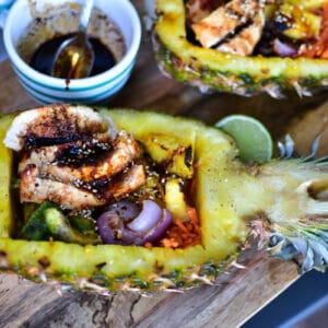Ananas Bowl mit Hähnchen