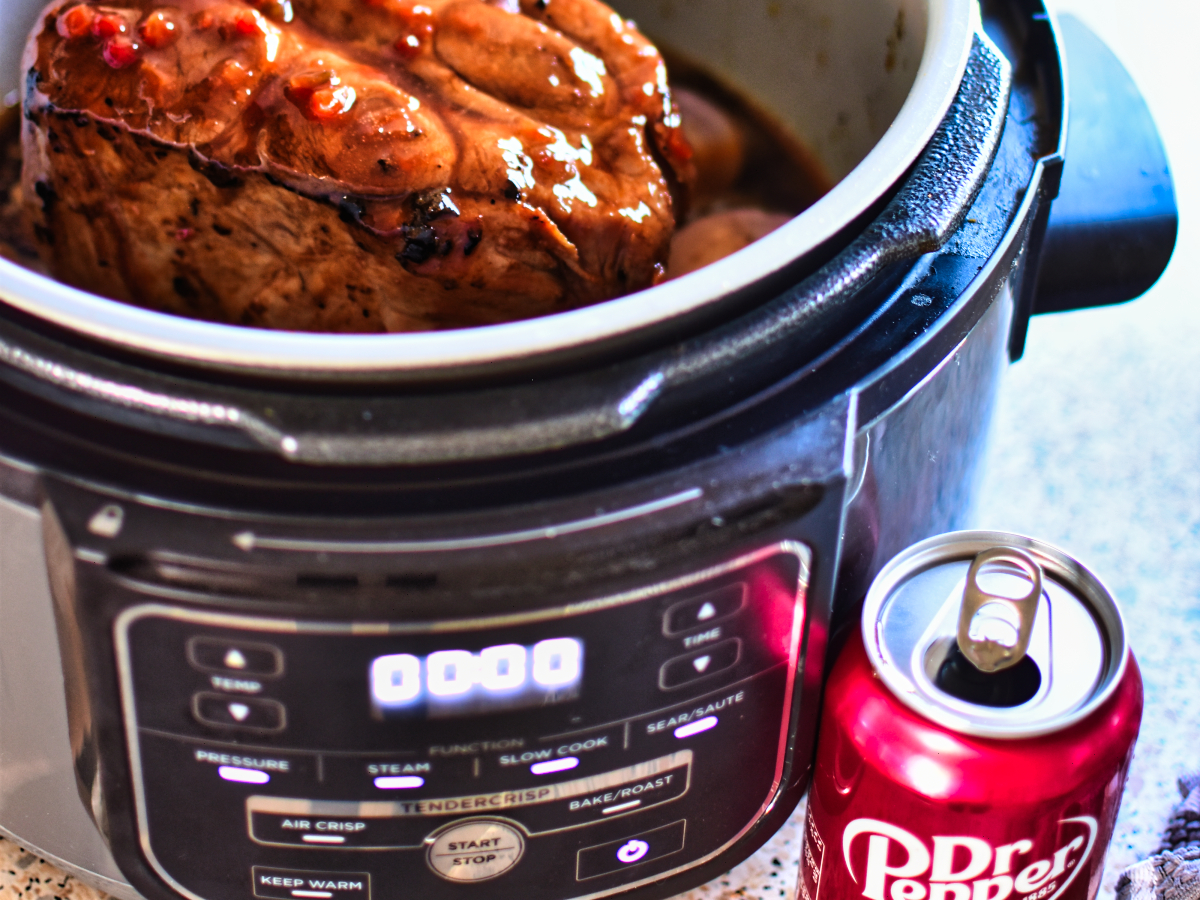 Slow Cooker Pulled Pork mit Dr Pepper