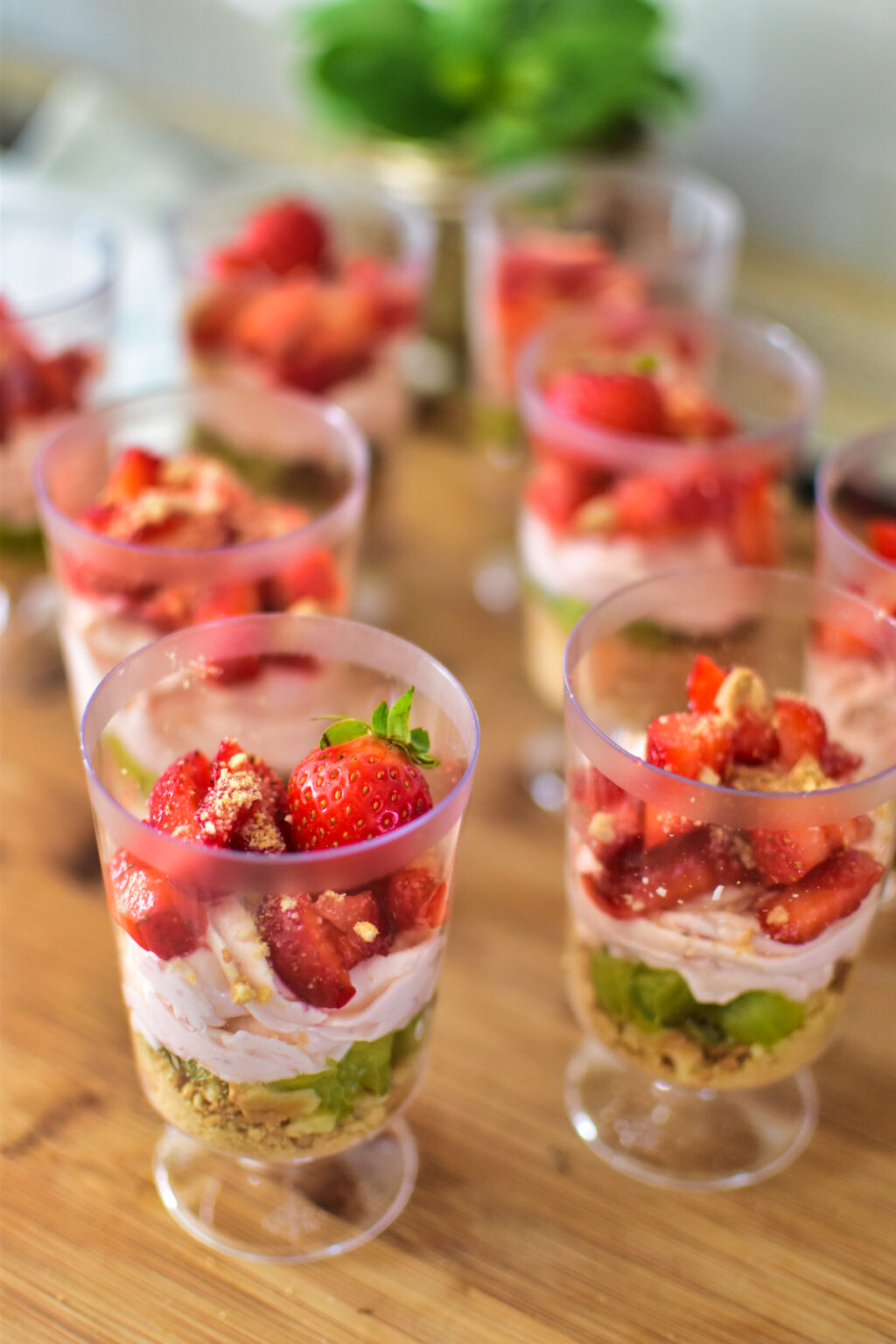 Schnelles Erdbeer-Kiwi Dessert « Hauptsache-Lecker