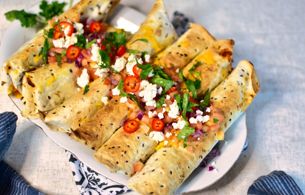 Airfryer Hähnchen Taquitos – mexikanisches Soulfood