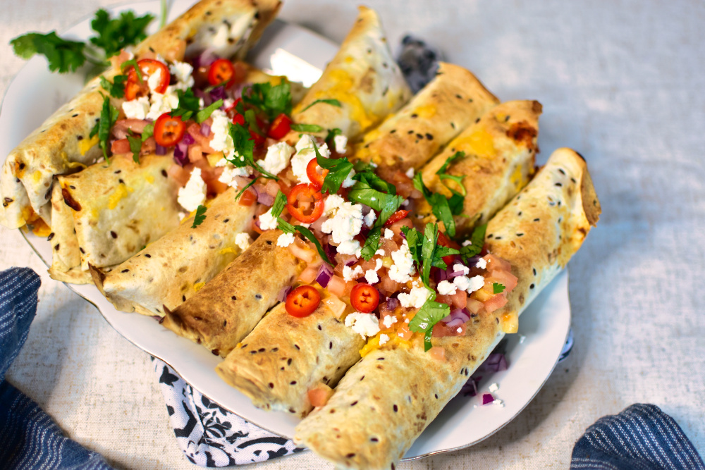 Airfryer Hähnchen Taquitos – mexikanisches Soulfood