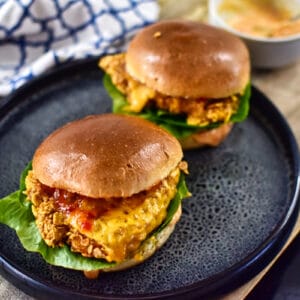 Cornflakes Crispy Chicken Burger