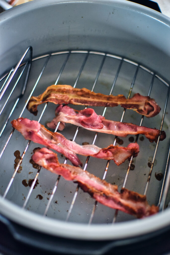 Bacon einfach im Ninja Foodi Airfryer machen