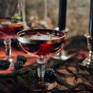 Black Hugo Rezept - Halloween