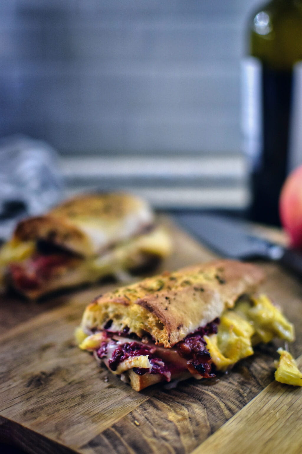 Apfel Brie Sandwich I Heißluftfritteuse Rezepte « Hauptsache-Lecker