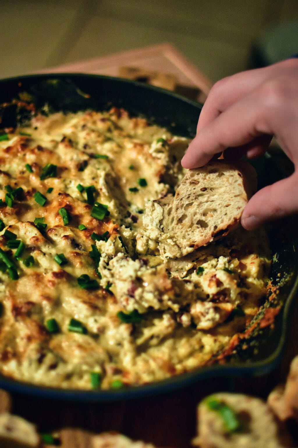 Zwiebeldip mit Frischkäse « Hauptsache-Lecker