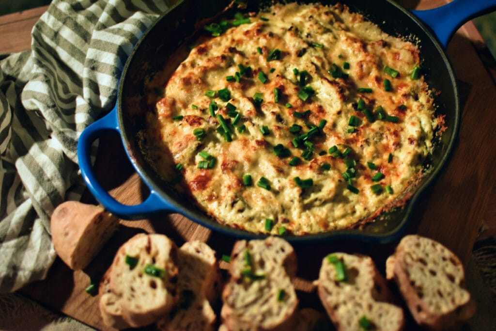 Zwiebeldip mit Frischkäse « Hauptsache-Lecker