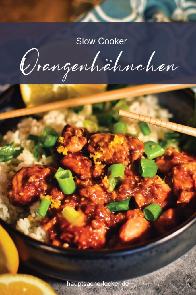 Slow Cooker Orangenhähnchen