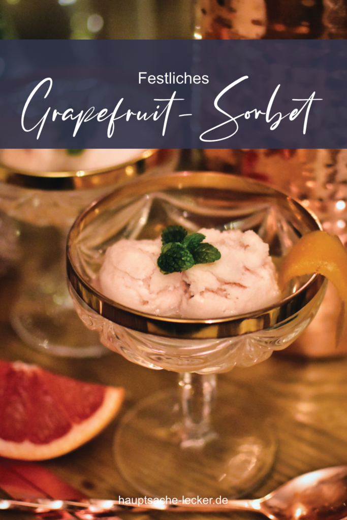 Grapefruit Sorbet Rezept