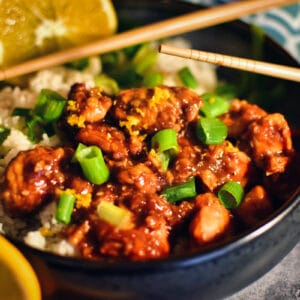 Orangenhähnchen aus dem Slow Cooker