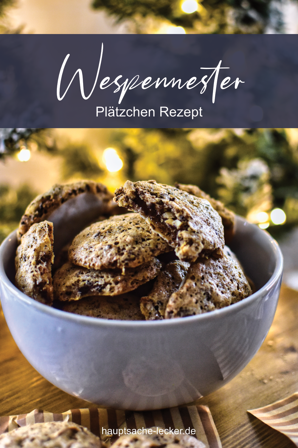 Wespennester - leckere Weihnachtsplätzchen « Hauptsache-Lecker