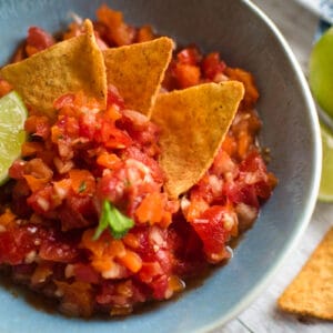 Einfaches Salsa Rezept ohne Koriander