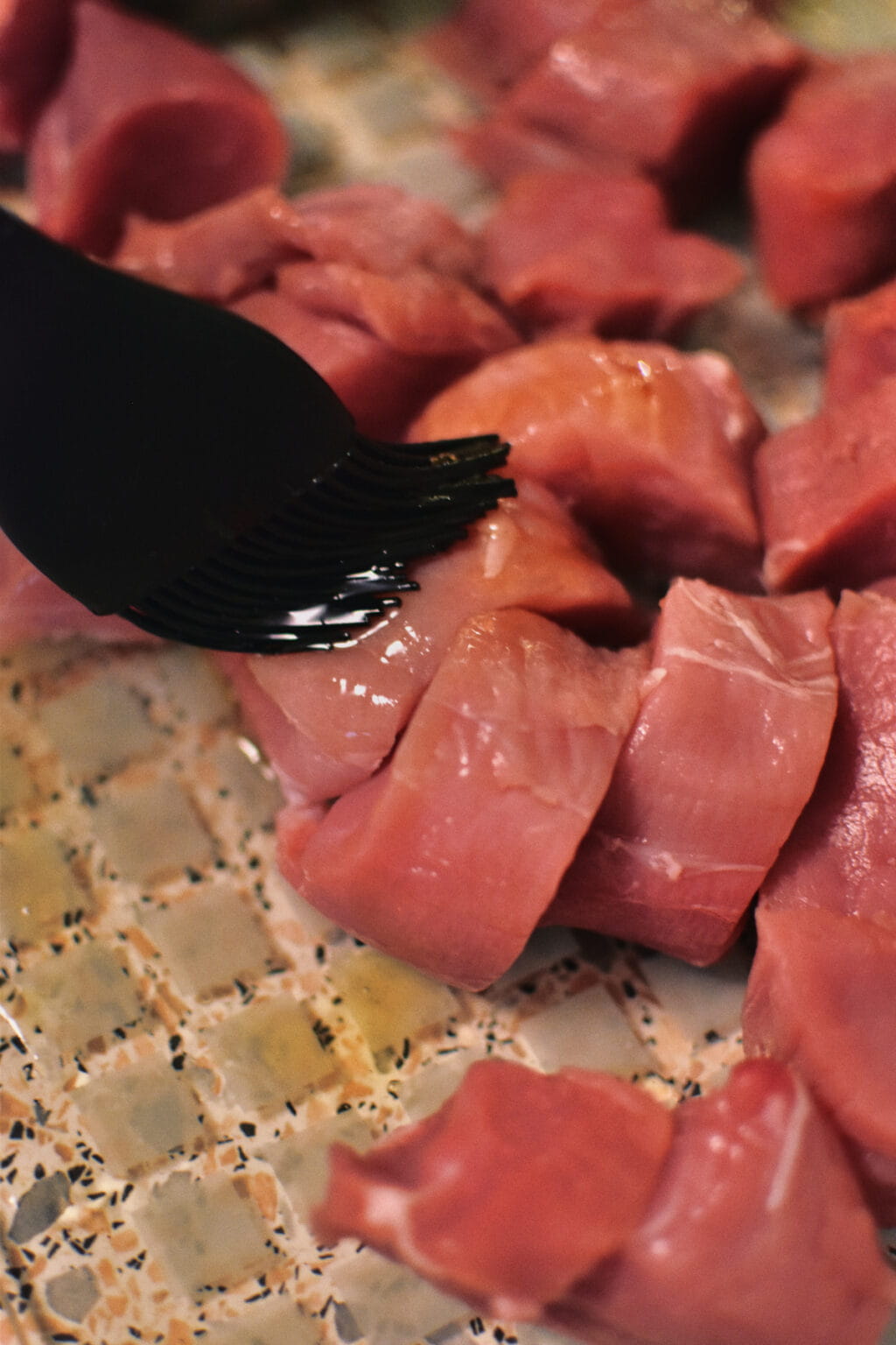 Schweinefilet in der Heißluftfritteuse - mit Sherry-Sahne-Sauce ...