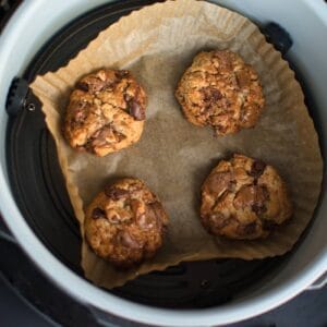 Toffifee Cookies in der Heißluftfritteuse