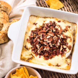 Ofenkäse Rezept mit Bacon