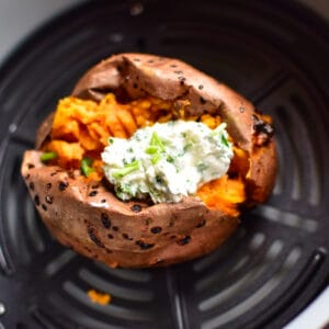 Süßkartoffel im Airfryer garen
