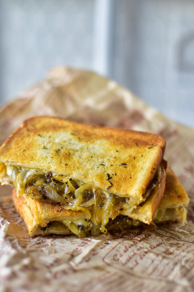 Grilled Cheese Sandwich aus dem Airfryer