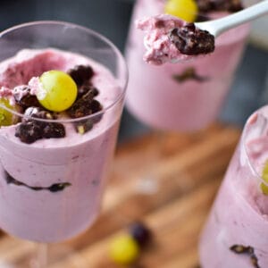 Rotwein Mousse einfach selber machen