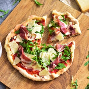 Selbstgemachte Pizza im Airfryer