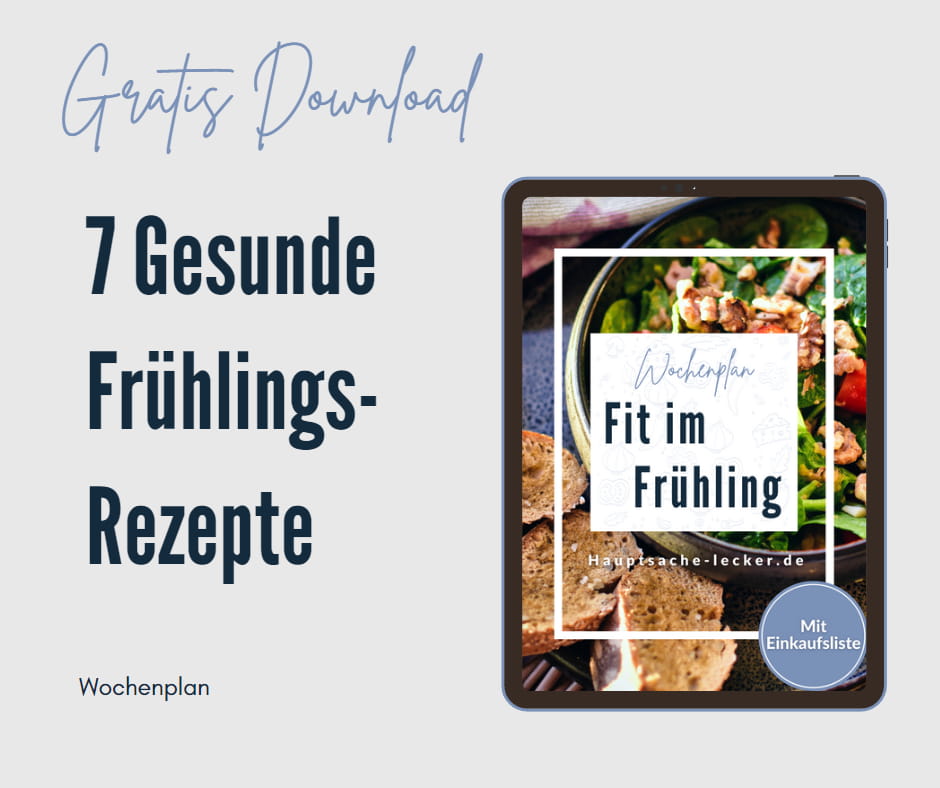 Gesunde Rezepte Wochenplan Einkaufsliste