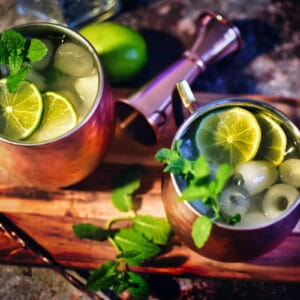 Einfaches Gin Mule Rezept