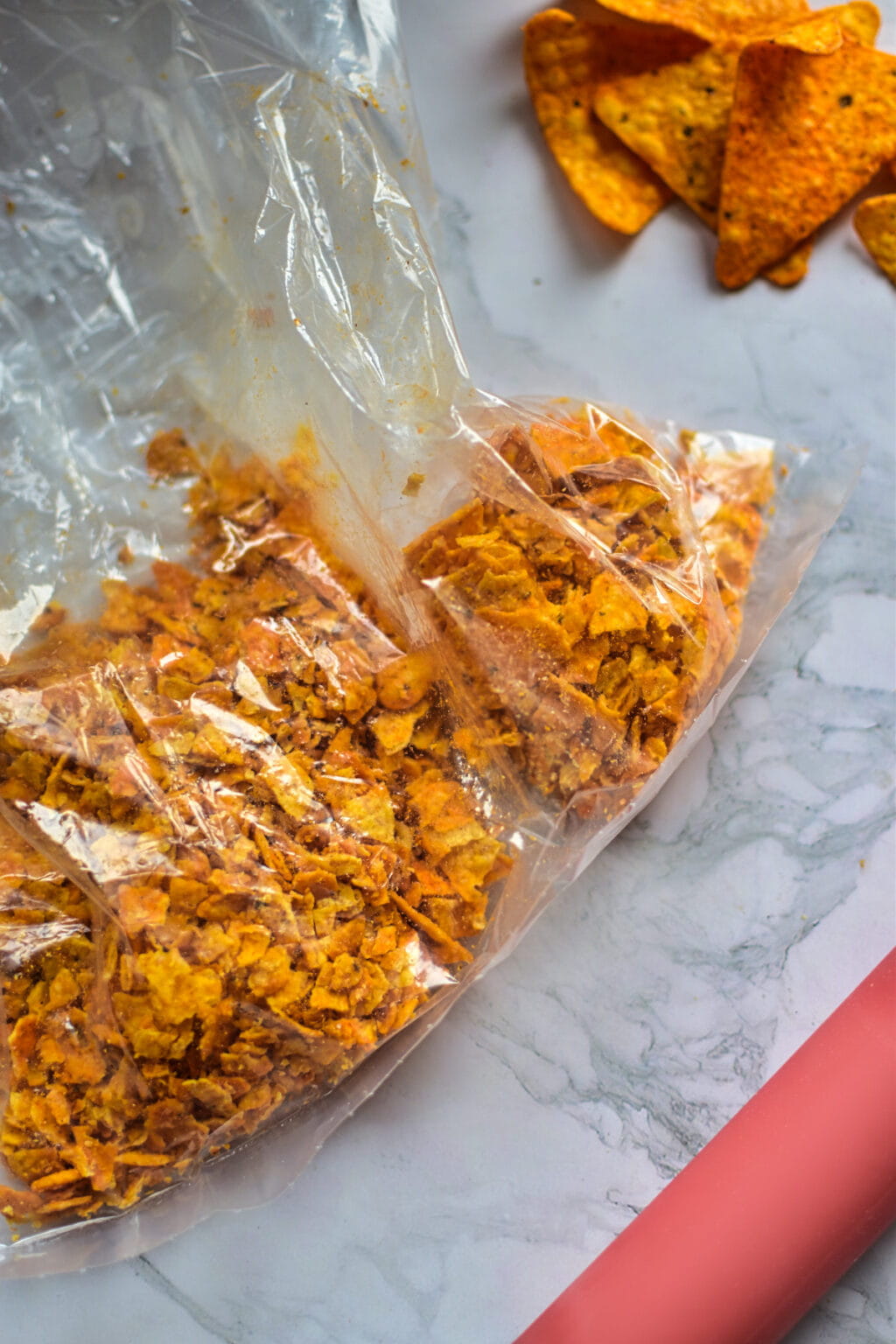 Chicken Nuggets aus der Heißluftfritteuse - mit Nacho-Panade