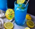 Alkoholfreier blauer Cocktail Rezept