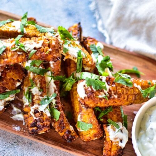 Mais Rippchen aus dem Airfryer - Rezept
