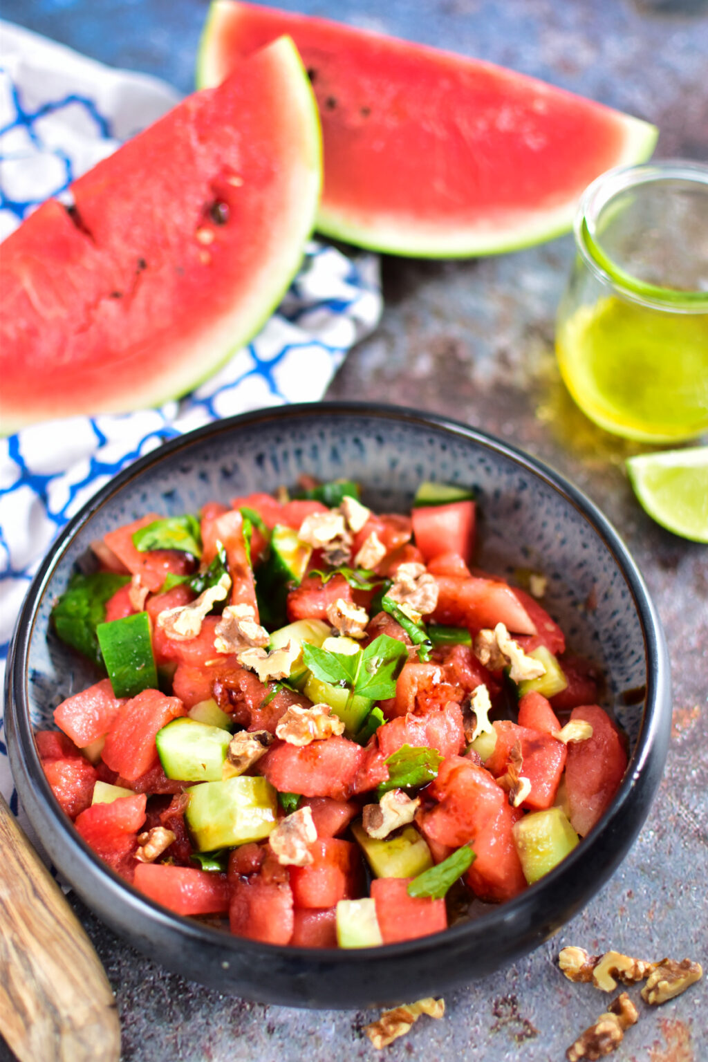 Einfacher Melonen-Gurken-Salat « Hauptsache-Lecker