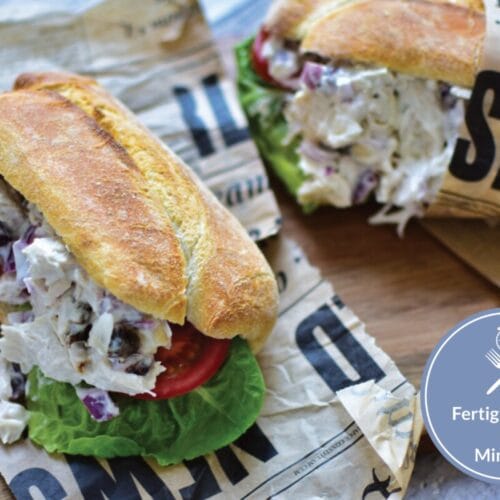 Hähnchen Salat Sandwiches Rezept