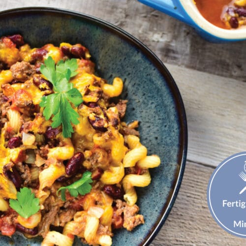 Schnelles Rezept: Chili Mac and Cheese