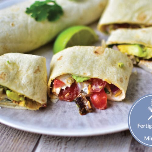 Schnelles Rezept: Hähnchen Avocado Wraps