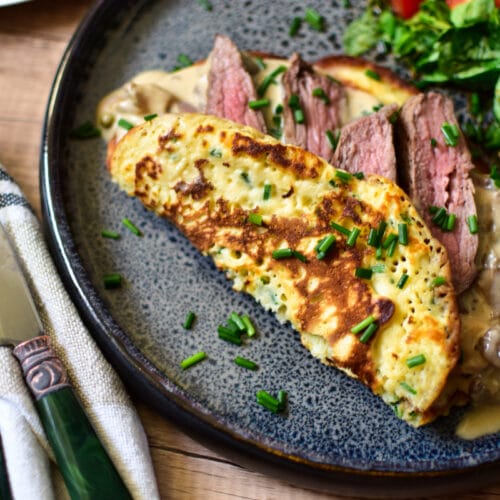 Steak Pfannkuchen Rezept