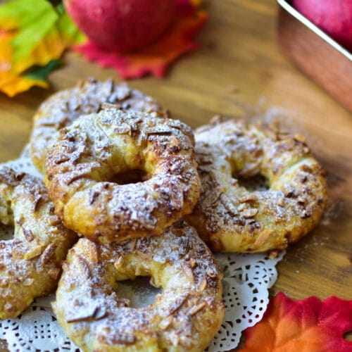 Apfelringe aus der Heißluftfritteuse