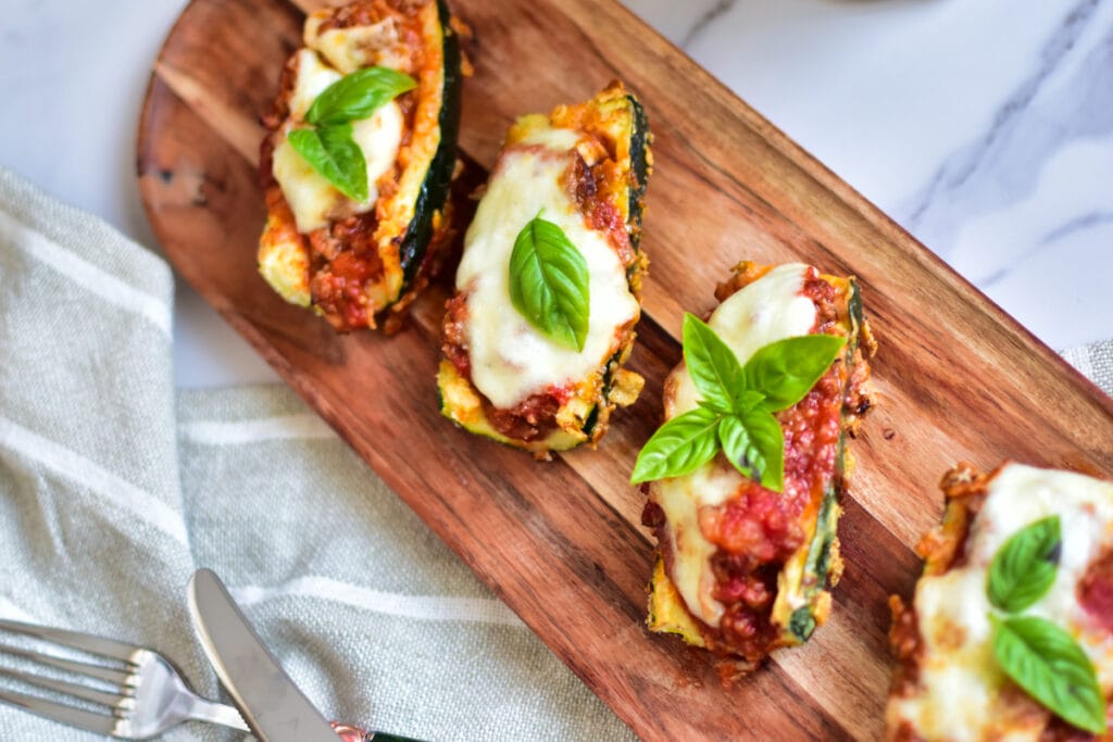 Überbackene Airfryer Zucchini