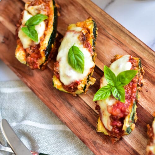 Überbackene Airfryer Zucchini
