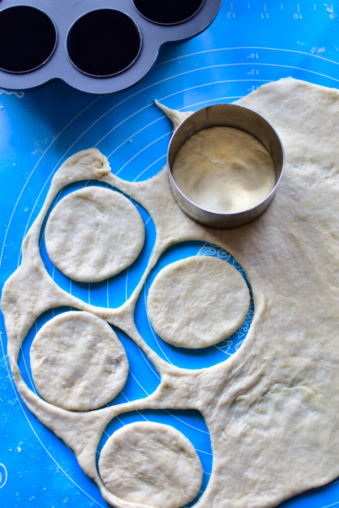 Tortillas für Airfryer Tacos vorbereiten