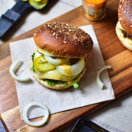 Raclette Burger Rezept