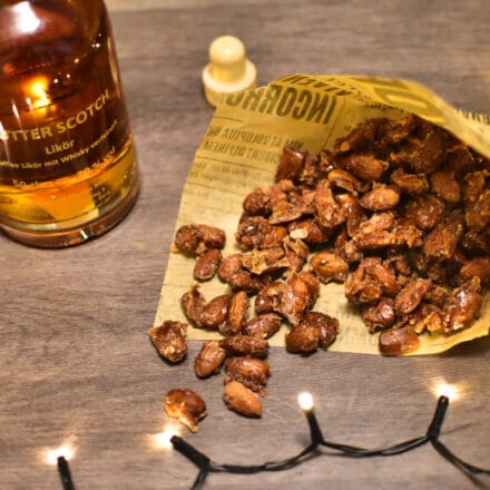 Rezept für Mandeln im Airfryer mit Butter Scotch Likör