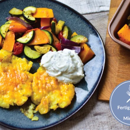 Rezept für schnelle Smashed Potatoes