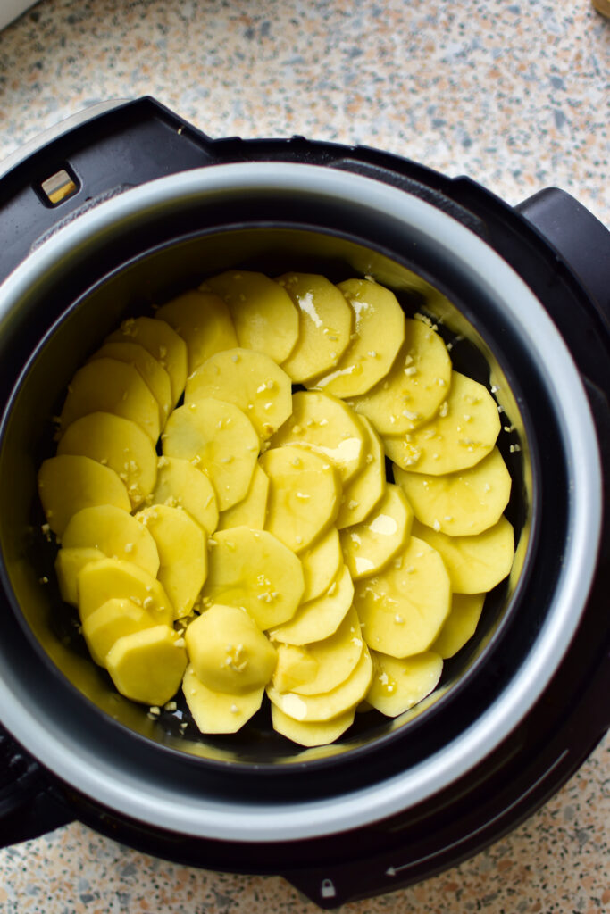 Kartoffelauflauf Rezept für die Heißluftfritteuse