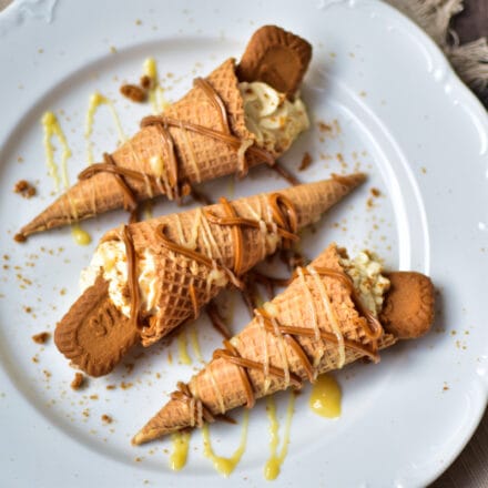 Rezept für Biscoff Cheesecake Hörnchen einfach und schnell